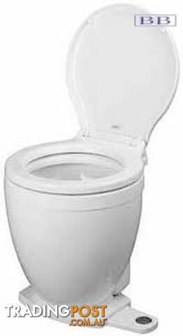 Jabsco boat marine Toilets Lite Flush Electric toilet with foot switch 12v or...