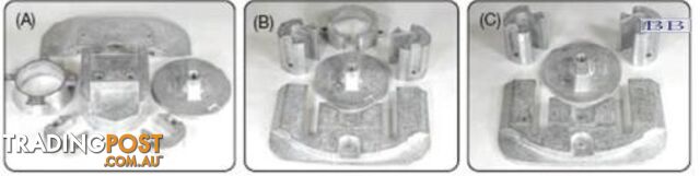 Mercruiser Anodes Kit - Bravo 1