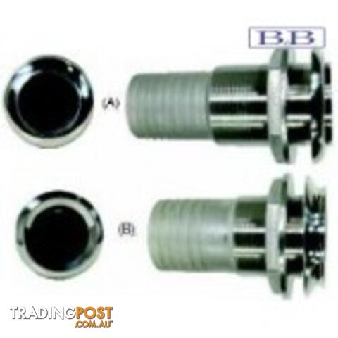 Exhaust outlet s/s 76mm