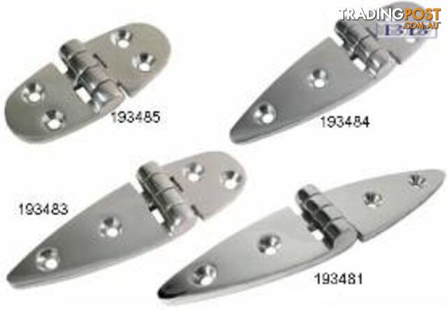 Cast S/S Hinges 120mm