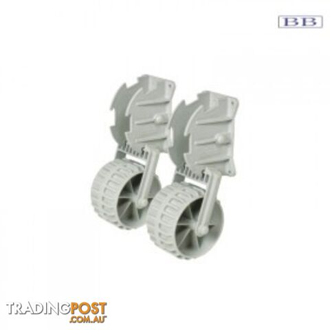 Dinghy Wheels lightweight plastic