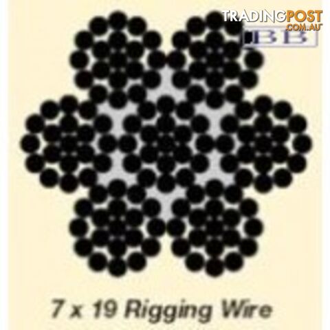 7 x 19 Rigging Wire 5/32" - photo 1 of 1