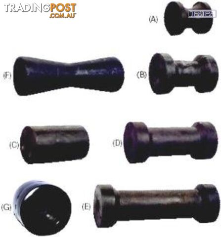 Rubber Bilge Roller & Bush 114