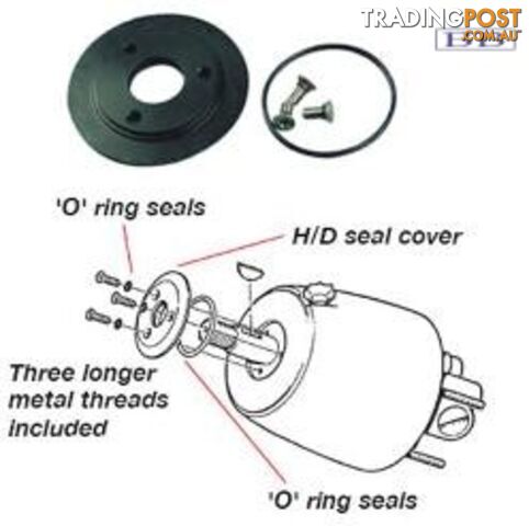 SeaStar Shaft Seal Cover - Heavy Duty