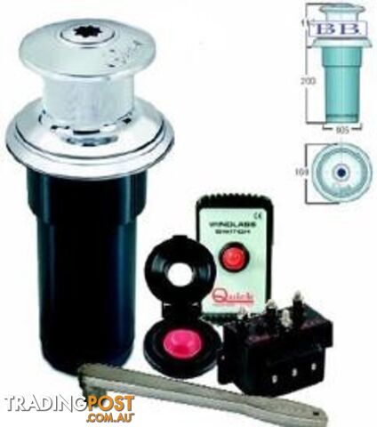 Quick anchor Winches Vertical Anchor Capstan Totem 600
