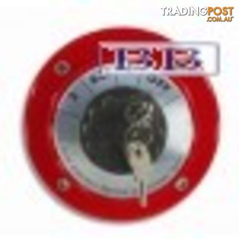 Battery Selector Switch - With Key