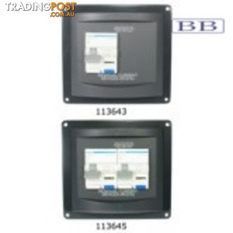 Dual Residual Current Device Panel 2x16A