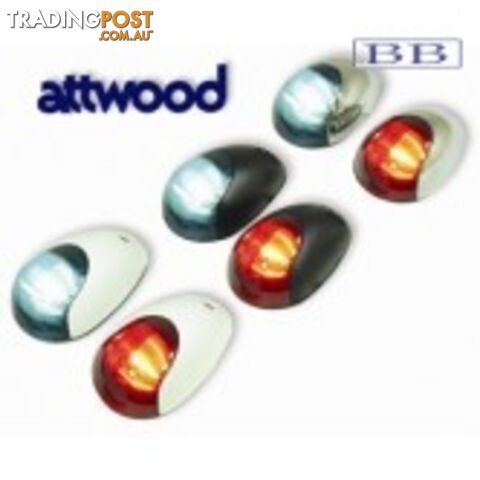 Navigation Lights - Attwood Black