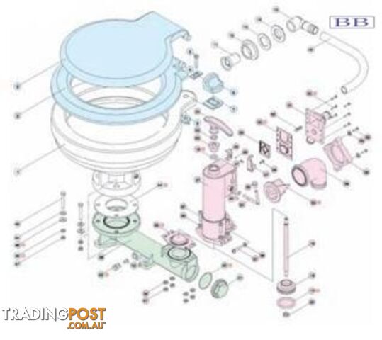 Toilet Service Kit suit TMC manual