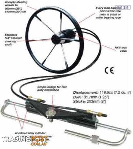 Boat hydraulic Baystar Plus Steering Kit 291566