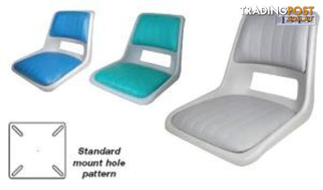 Boat Strata Seat - Grey with grey pads