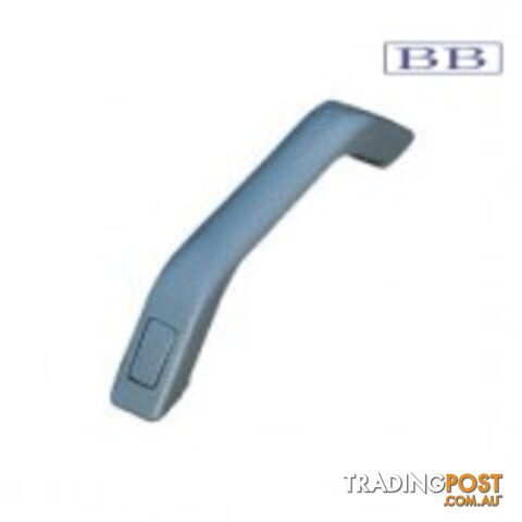 Soft Grip Plastic Grab Handle White