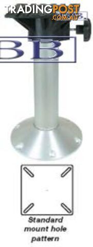Boat seat Coastline fixed Pedestals 4 sizes