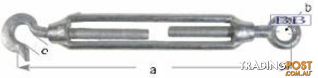 Turnbuckle Hook-Eye M10