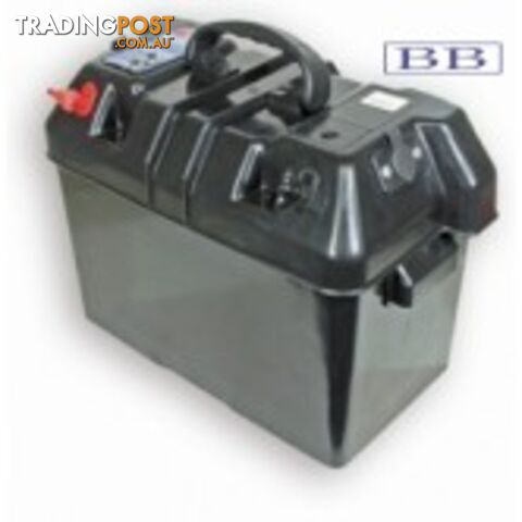 Power battery box with 60A & 10A CCT breakers