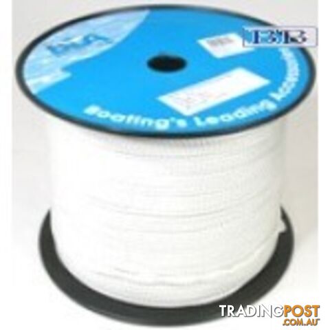 Plaited Polyester Rope Natural- 5mm x 500m
