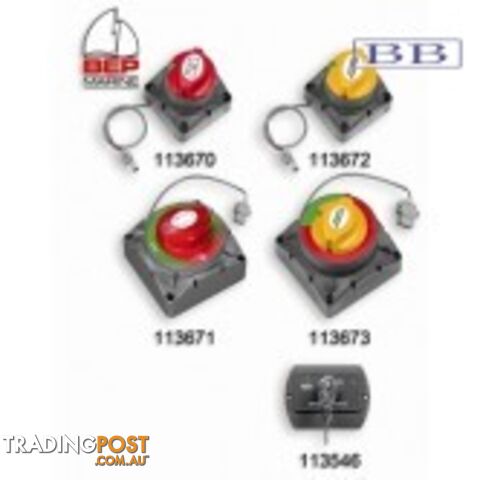 Remote Controlled Battery Switch 500A