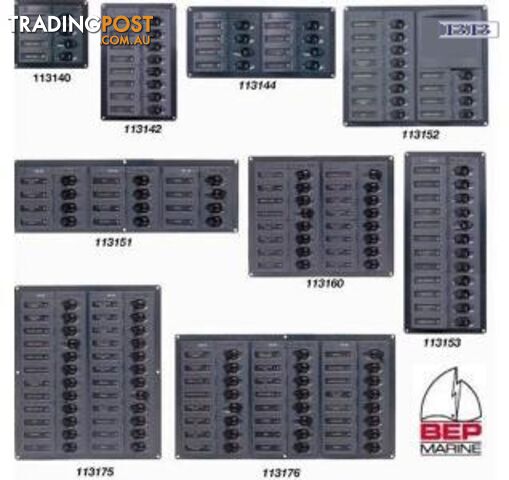 Contour 12 Breaker Panel Square - no meter