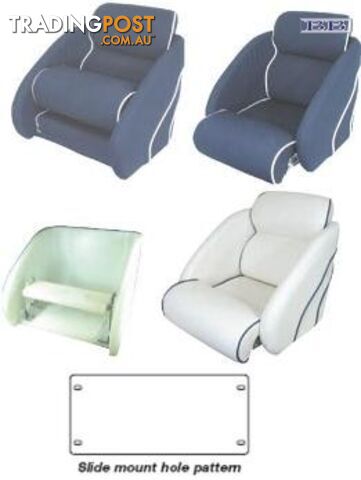 Pilot Seat Shell & Flip Up Mechanism