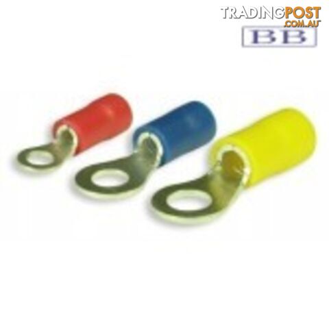 Yellow 6.4mm ID Ring (100)