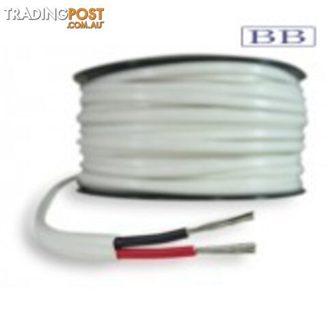 1.84mmŒ_ Sheathed Twin Core Tinned Wire (500m)