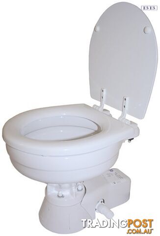 JABSCO boat marine Toilets QUIET FLUSH ELECTRIC Fesh or Salt 12/24v