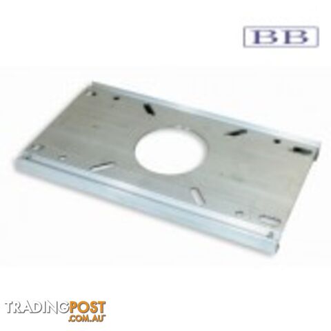 Boat Alloy Mount Plate for Moulded Seats 183003