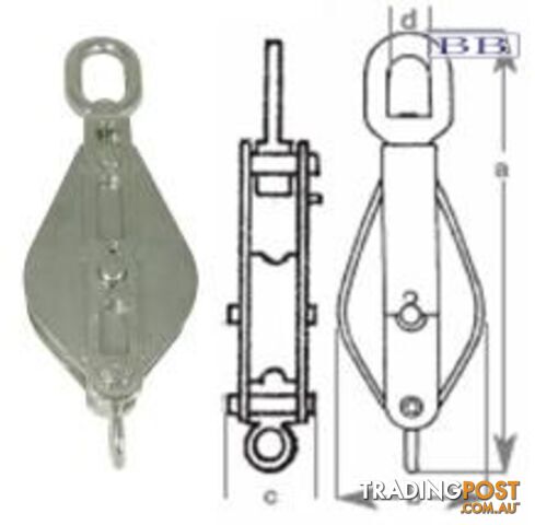 Trawl Block 14mm