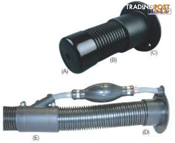 Rigging Hose - Black 50mmx15m