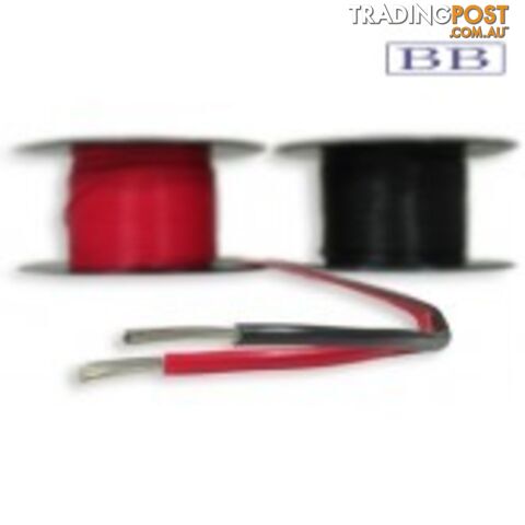 1.84mmŒ_ Red Single Core Tinned Wire (50m)