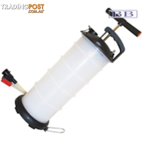 Vacuum oil/water extractor 4LT and 6.5 Lt