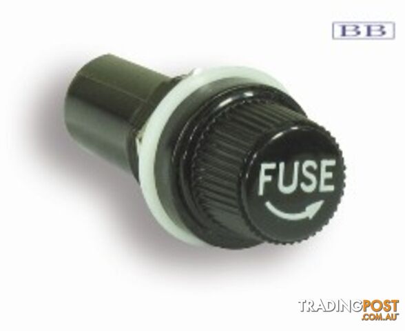 In Dash Fuse Holder, Round