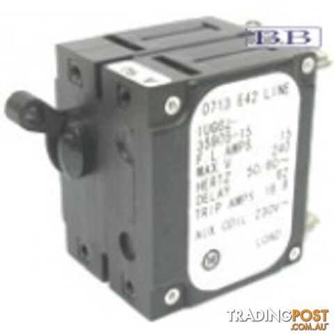 Airpax Double Pole CB 15A