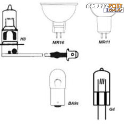 Quartz Halogen Bulb 12V 20w