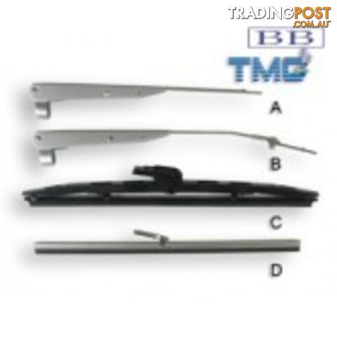 Stainless Steel Wiper Arm, 270-340mm