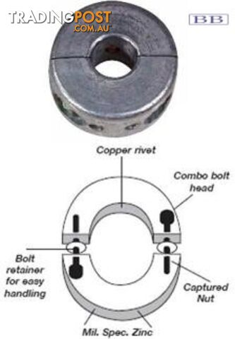 Propeller Shaft Anodes 11/8"