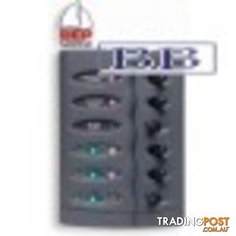 BEP 6 Switch Waterproof Panel with Fuses