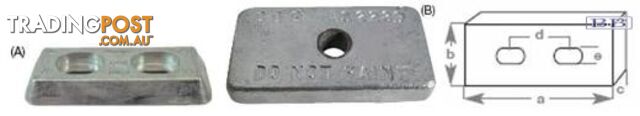 Block Anode (A) 0.8kg