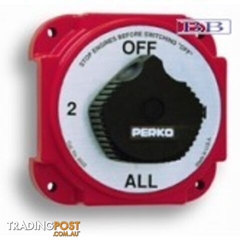 Perko Battery Switch (Field Disconnect) 380 Amp