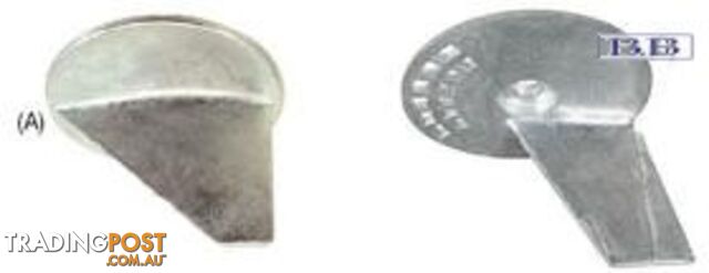 SuzukiŒ¬ Type Skeg Anode 191362