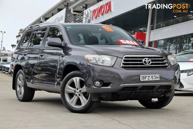 2008 TOYOTA KLUGER KX  SUV