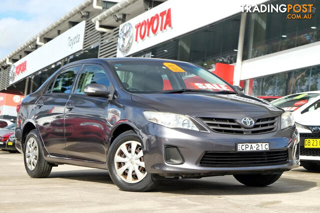 2013 TOYOTA COROLLA ASCENT  SEDAN