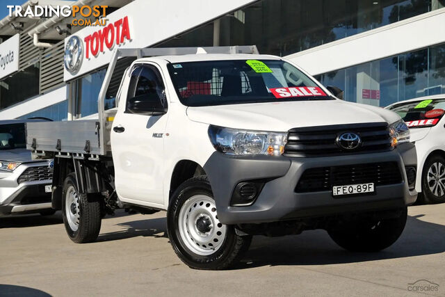 2023 TOYOTA HILUX WORKMATE  CAB CHASSIS