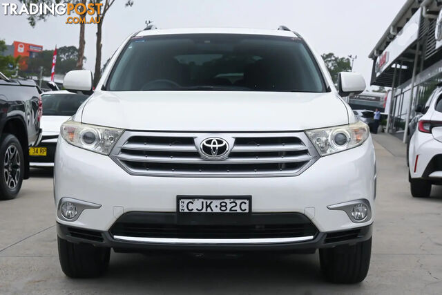 2012 TOYOTA KLUGER ALTITUDE  SUV - photo 4 of 22