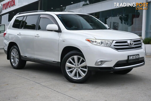 2012 TOYOTA KLUGER ALTITUDE SUV