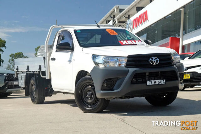 2016 TOYOTA HILUX WORKMATE  CAB CHASSIS