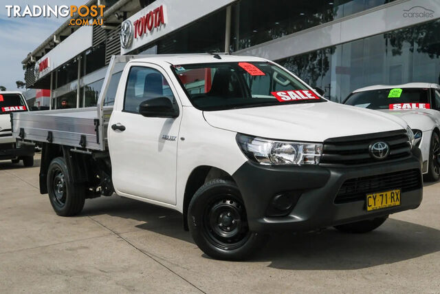 2020 TOYOTA HILUX WORKMATE  CAB CHASSIS