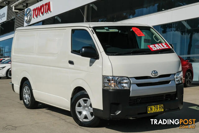 2017 TOYOTA HIACE   VAN