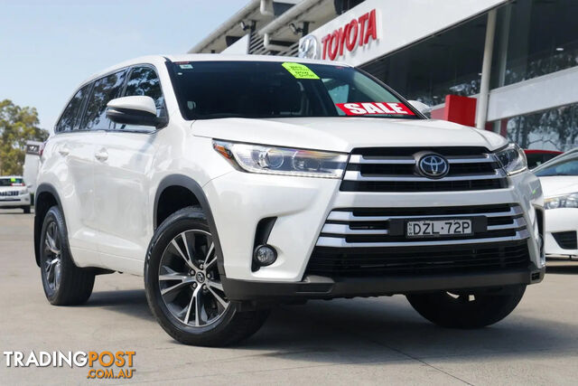 2018 TOYOTA KLUGER GX  SUV