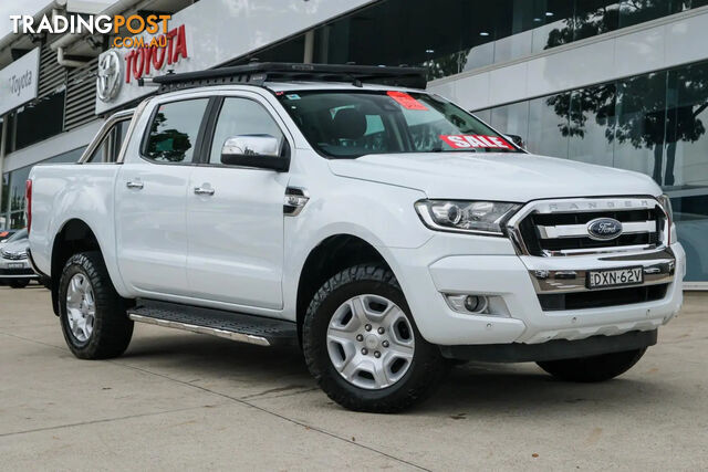 2018 FORD RANGER XLT  UTE